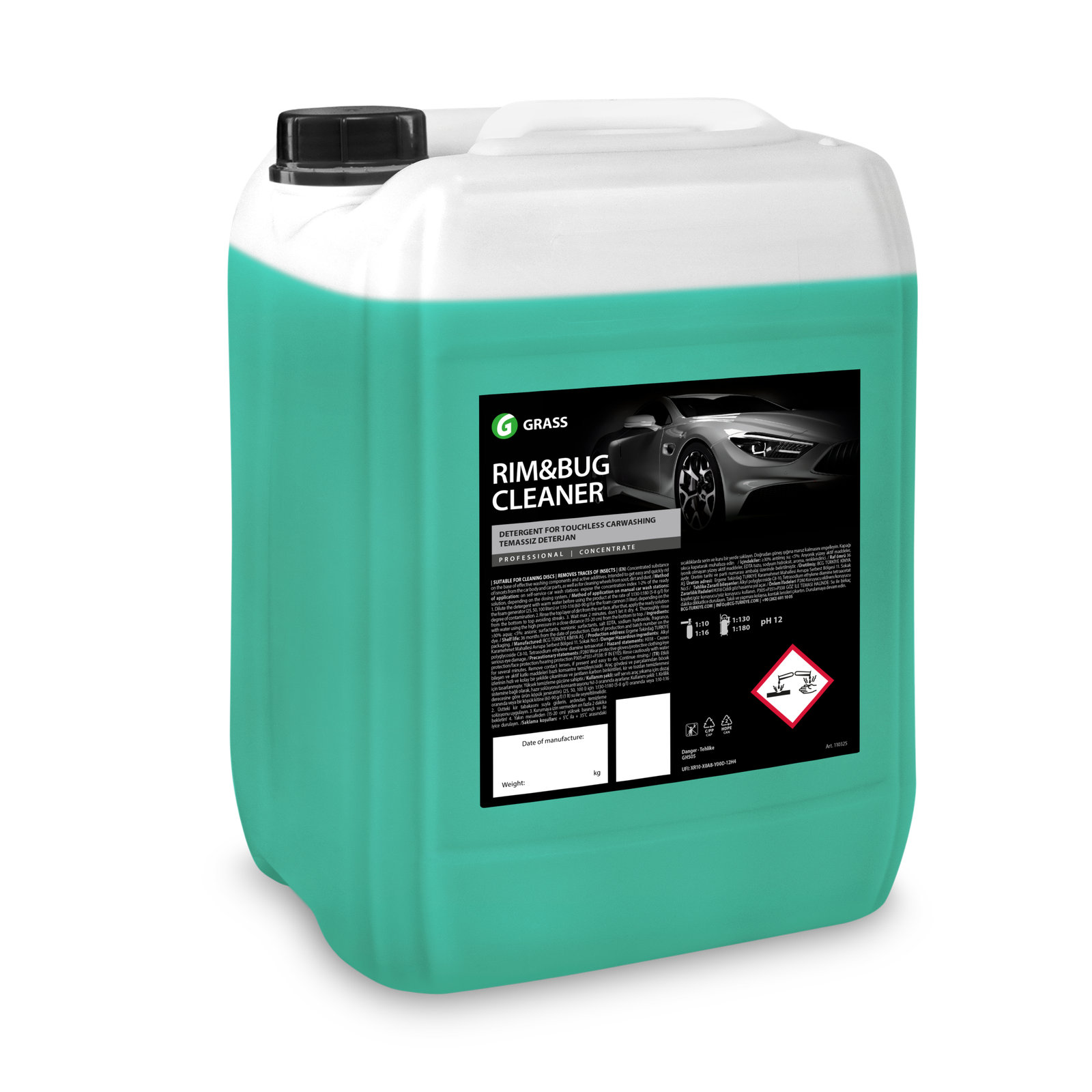 منظف الجنوط والحشرات Rim&Bug Cleaner — 22.5 كغم