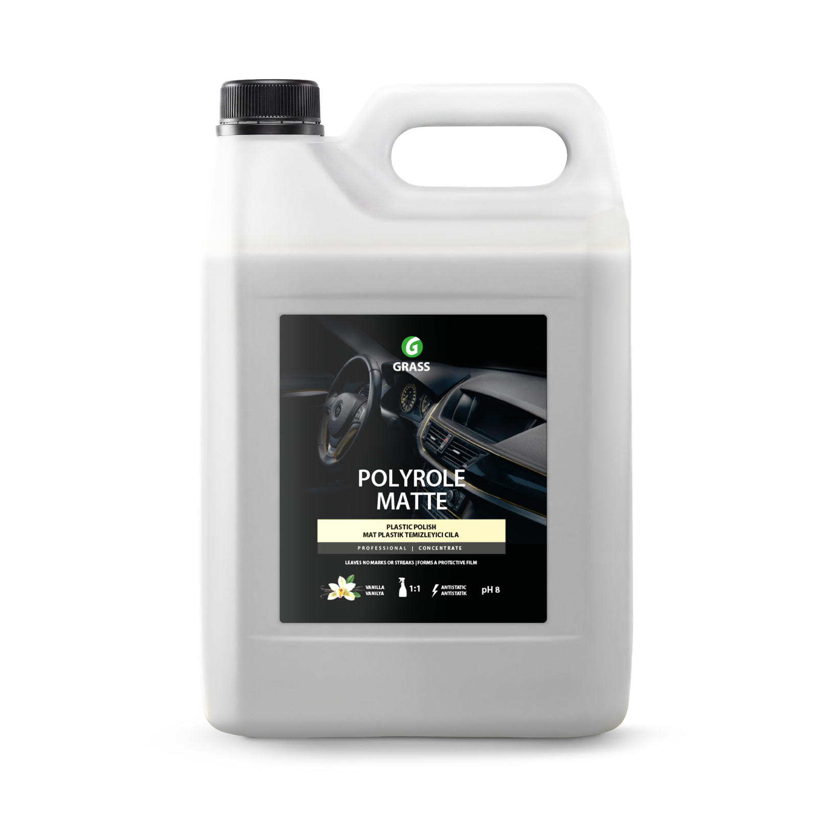 ملمع التابلو بوليرول مات Polyrole Matte فانيلا — 5 كغم