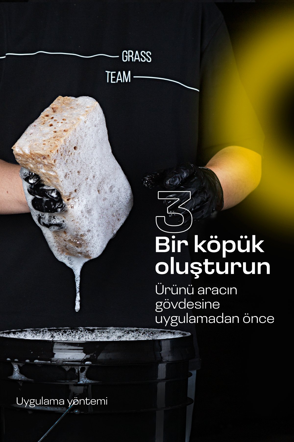 GRASS Wash & Wax Cilalı Şampuan 1 L - Görsel 6