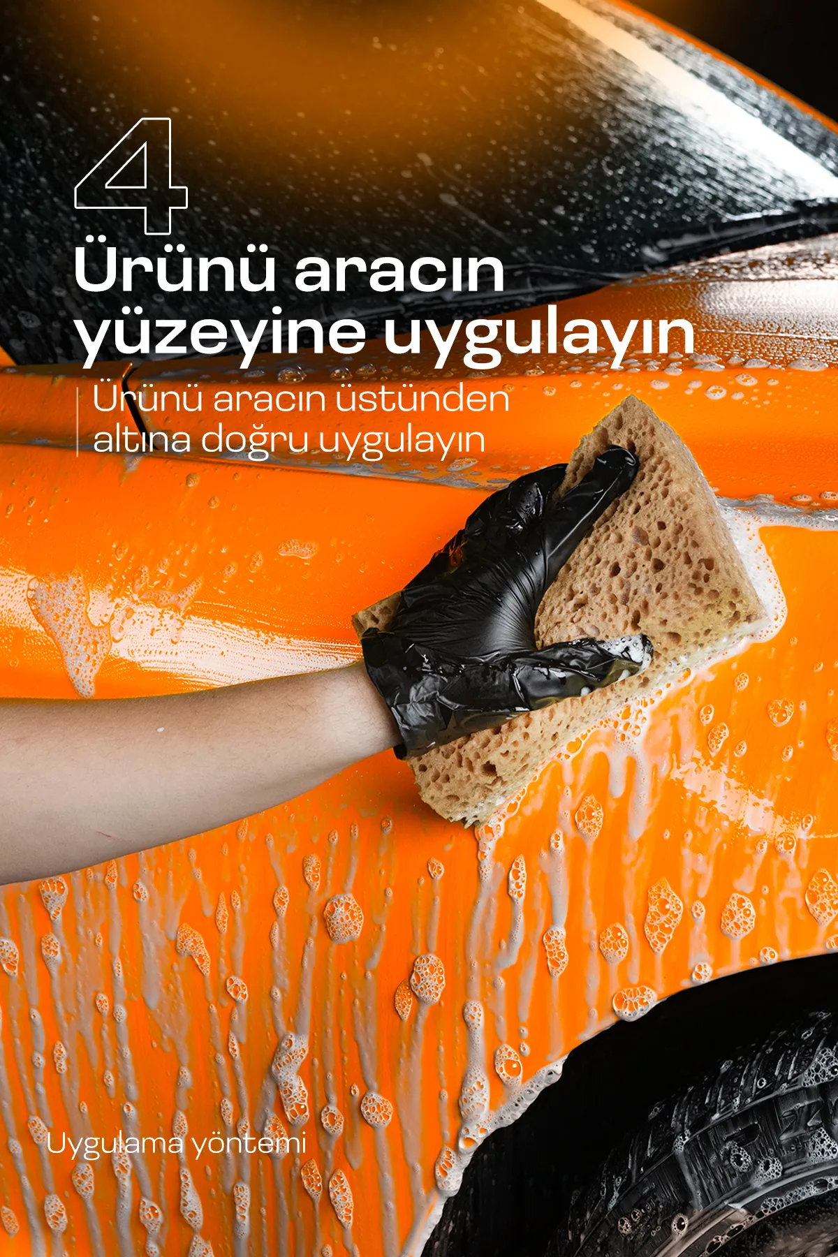Oto şampuanı (portakal aromalı) 1 litre