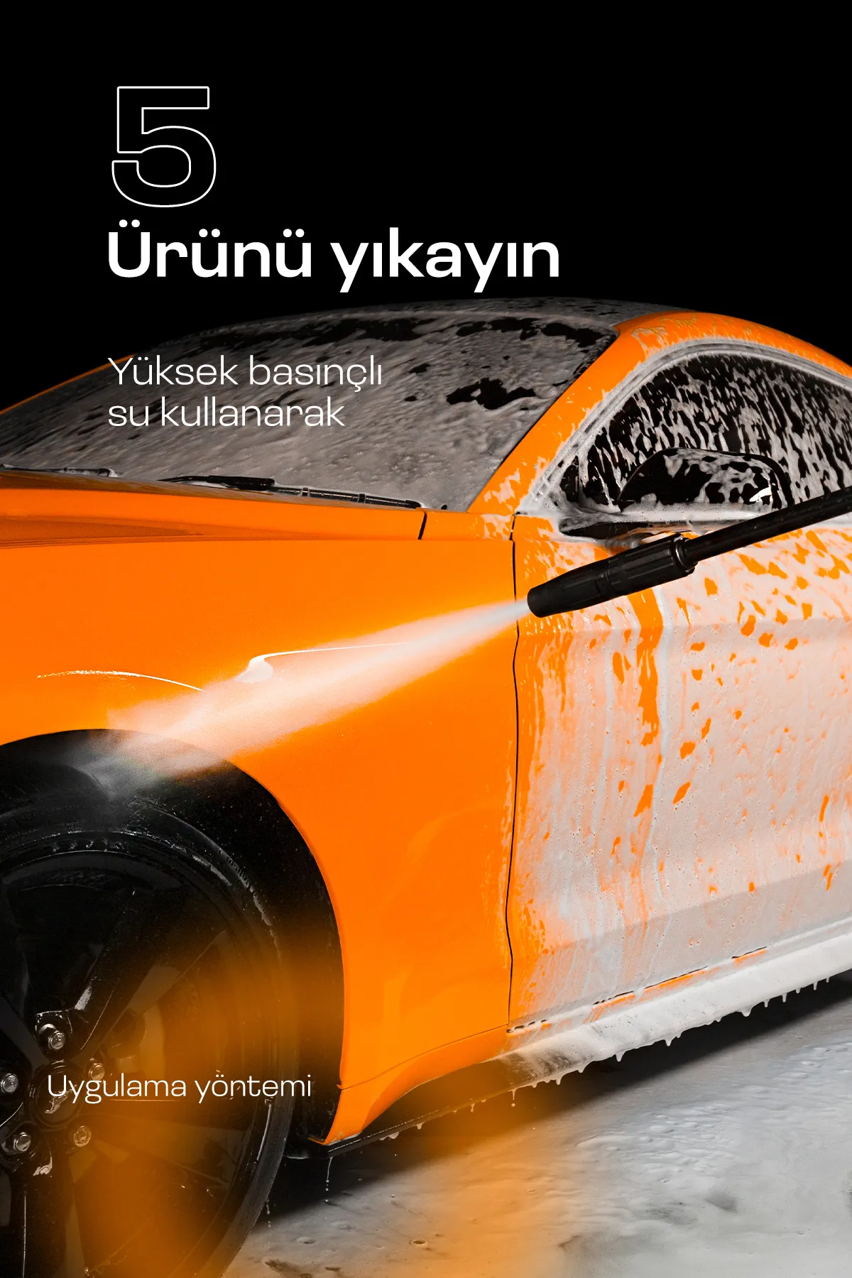 Oto şampuanı (portakal aromalı) 1 litre