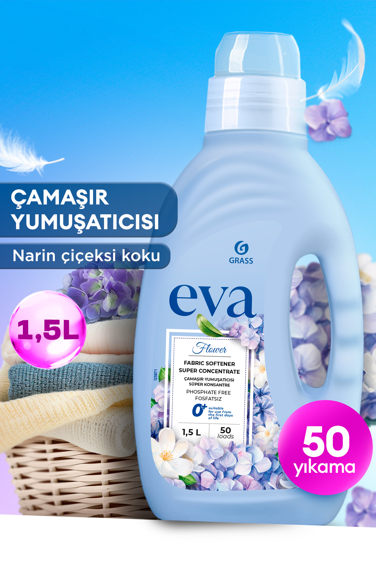 Concentrated fabric softener GRASS 