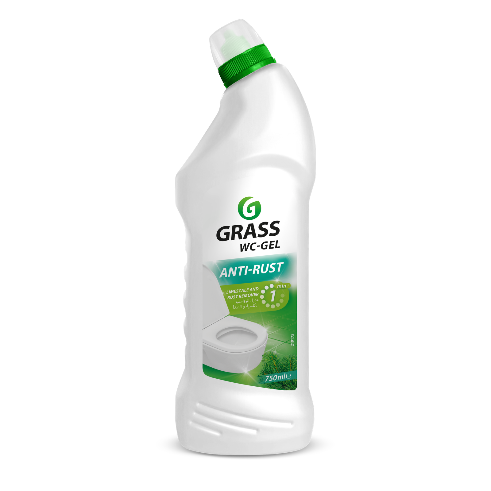منظف المراحيض WC-Gel — 750 مل