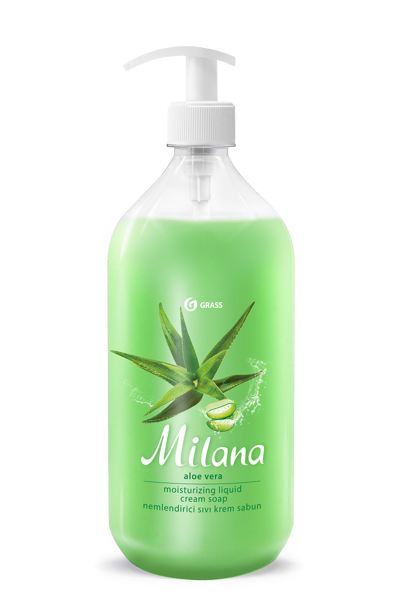 GRASS Milana Aloe Vera Cream Soap 500 ml - Image 2
